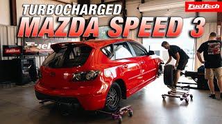 1200HP Mazda 3 on our Hub Dyno?  FuelTech USA