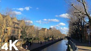 লন্ডনের সুন্দর একটি আবাসিক এলাকা London Canal Spirit Quay