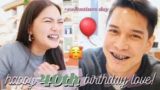 Vlog #16 Happy Birthday Love + Valentines Date with Fambam ️ • Joselle Alandy