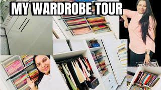 My Wardrobe Tour  Closet Organisation  Organising Tips