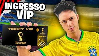 FUI NO JOGO DO BRASIL COM INGRESSO VIP BRASIL X SUÍÇA COPA DO MUNDO