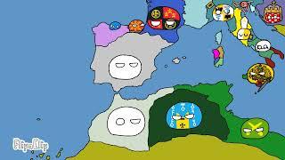 History of Iberia Part 1 Countryballs OLD