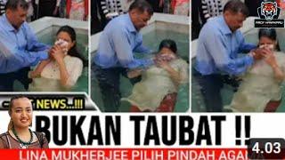 CEK FAKTA Bukan Taubat Lina Mukherjee Pilih Murtad?