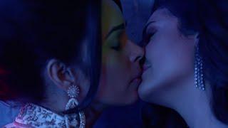 mallika sherawat & esha gupta share a kiss