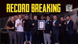 CANELO & HIS BROTHERS RECEIVE GUINNESS WORLD RECORD FOR HAVING THE MOST BROTHERS FIGHT IN ONE DAY