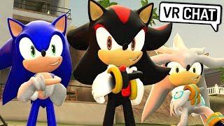 Sonic Shadow & Silver Go On Vacation VR Chat