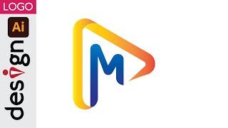 Letter M logo Design In Illustrator