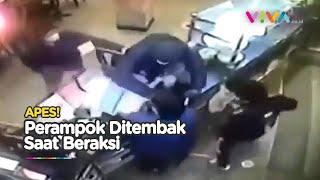 Ibu Dicekik Perampok Remaja Tembak Wajah Pelaku