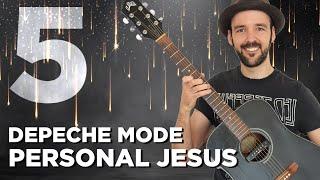 Kompletter Song - Personal Jesus von Depeche Mode auf der Gitarre lernen - Teil 5