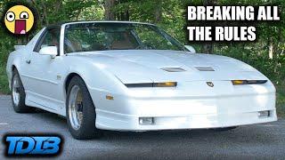 TURBOCHARGED V6 Pontiac Trans Am Review Eating V8s For Breakfast