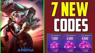 UPDATEMECH ARENA PROMO CODES AUGUST 2024  MECH ARENA CODES 2024  CODE FOR MECH ARENA