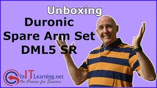 Unboxing a Spare Duronic Arm Set DML5 SR with VESA Head