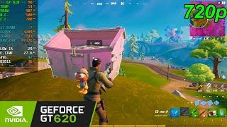 GT 620  Fortnite Performance Mode - 720p