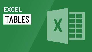 Excel Tables