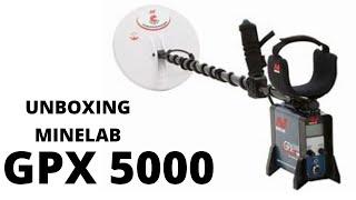 MINELAB  UNBOXING GPX 5000