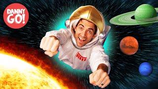 Space Race Planet Dance Song  Solar System Brain Break  Danny Go Songs for Kids