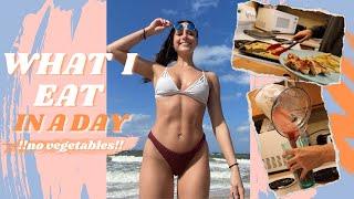 WHAT I EAT IN A DAY as a VERY picky eater  simple meal ideas