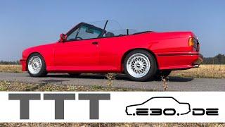 Maxilite RS Style 8x16 am BMW M3 E30 Cabrio  Replika Felgen