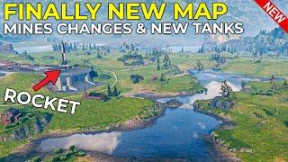 After 15 Years Finally a New Map - Airshipyard  Mines Rework & New Tanks in World of Tanks