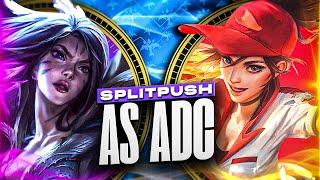 Does Skillcappeds ADC Splitpush Strat WORK? - League of Legends