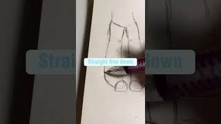 How to draw shoes  #shorts