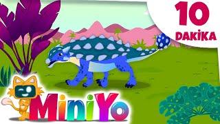 Kabuklu ve Boynuzlu Dinozorlar + Daha Fazla Çocuk Şarkısı  Miniyo