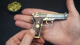 12 scale Beretta 92FS review and firing by MINIATURE ARSENAL