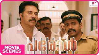 Parole Movie Scene  Mammootty gets good respect and attention inside the prison  Mammootty  Ineya