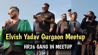 Elvish Yadav Gurgaon Meetup Live today  Elvish Yadav and Rajat Dalal live in Gurgaon Meetup