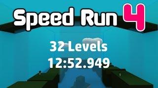 ROBLOX Speed Run 4 - 32 Levels in 1252.949 Former World Record