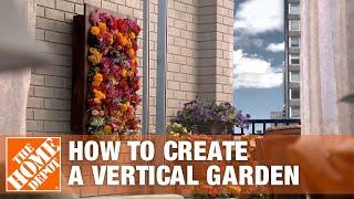 DIY Living Wall  Vertical Garden Planters  The Home Depot