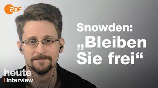 Exklusivinterview Snowden warnt vor Massenüberwachung