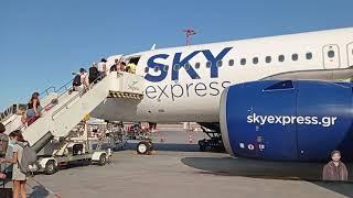 Athens To Thessaloniki Full Flight  Sky Express