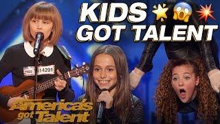 Grace VanderWaal Sofie Dossi And The Most Talented Kids Wow - America’s Got Talent