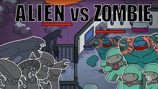 Alien VS Zombie  Among Us Animation