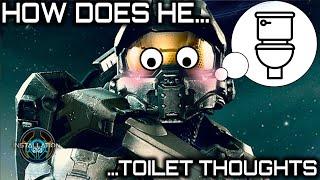 How does Chief go to the Bathroom?  Lore and Theory