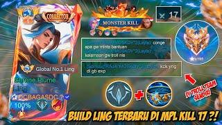 DAMAGE SAKIT TAPI GAMATI MATI COBA BUILD LING INI LANGSUNG KILL 17 WALAUPUN DITROLL TIM SENDIRI