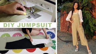 How to make a simple jumpsuit Sewing with @coolirpa