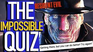 I Took The IMPOSSIBLE Resident Evil QUIZ And Failed