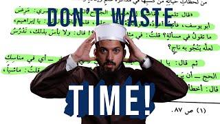 Dont Waste Your Time AMAZING examples from the Salaf