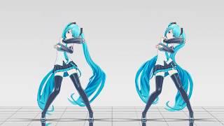 【MMD】Dotto Miku Hair Physics Test