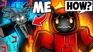 TROLLING PLAYERS As THE WEAKEST DUMMY BOSS For 24 HOURS... Roblox The Strongest Battlegrounds