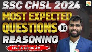 SSC CHSL Most Expected Questions  SSC MTS Reasoning Classes  SSC CHSL Reasoning All SSC Exam 2024