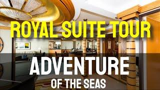 Quick Tour of the Adventure of the Seas Royal Suite Royal Caribbean