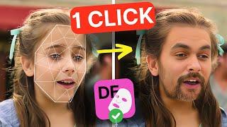 DEEPFAKE Tutorial A Beginners face swap Guide without GPU in one click