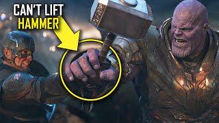 INSANE DETAILS In AVENGERS ENDGAME You Only Notice After Binge Watching The MCU  Easter Eggs