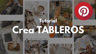Cómo crear tus tableros en Pinterest  Pinterest para emprendedoras  ¿Cómo funciona Pinterest?