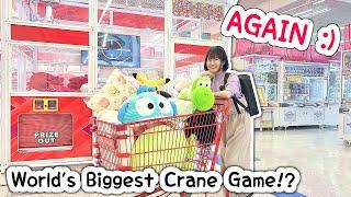 World’s Biggest Crane Game… AGAIN 30000 YEN CHALLENGE