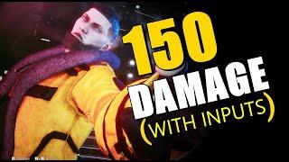 How to do JDCRs DRAGUNOV 150 Damage Combo  with INPUTS