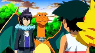 Ash meets Alain for first time  Pokemon XYZ Special Episode  Pokemon XY  Pokemon in hindi